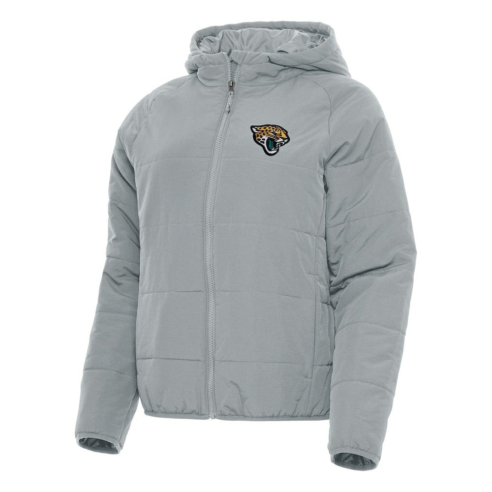 Jacksonville Jaguars Antigua Women's Universe Full-Zip Hoodie Jacket Gray | NFL