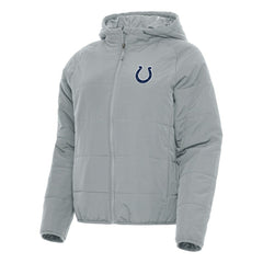 Indianapolis Colts Antigua Women's Universe Full-Zip Hoodie Jacket Gray | NFL