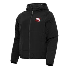 New York Giants Antigua Women's Universe Full-Zip Hoodie Jacket Black | NFL