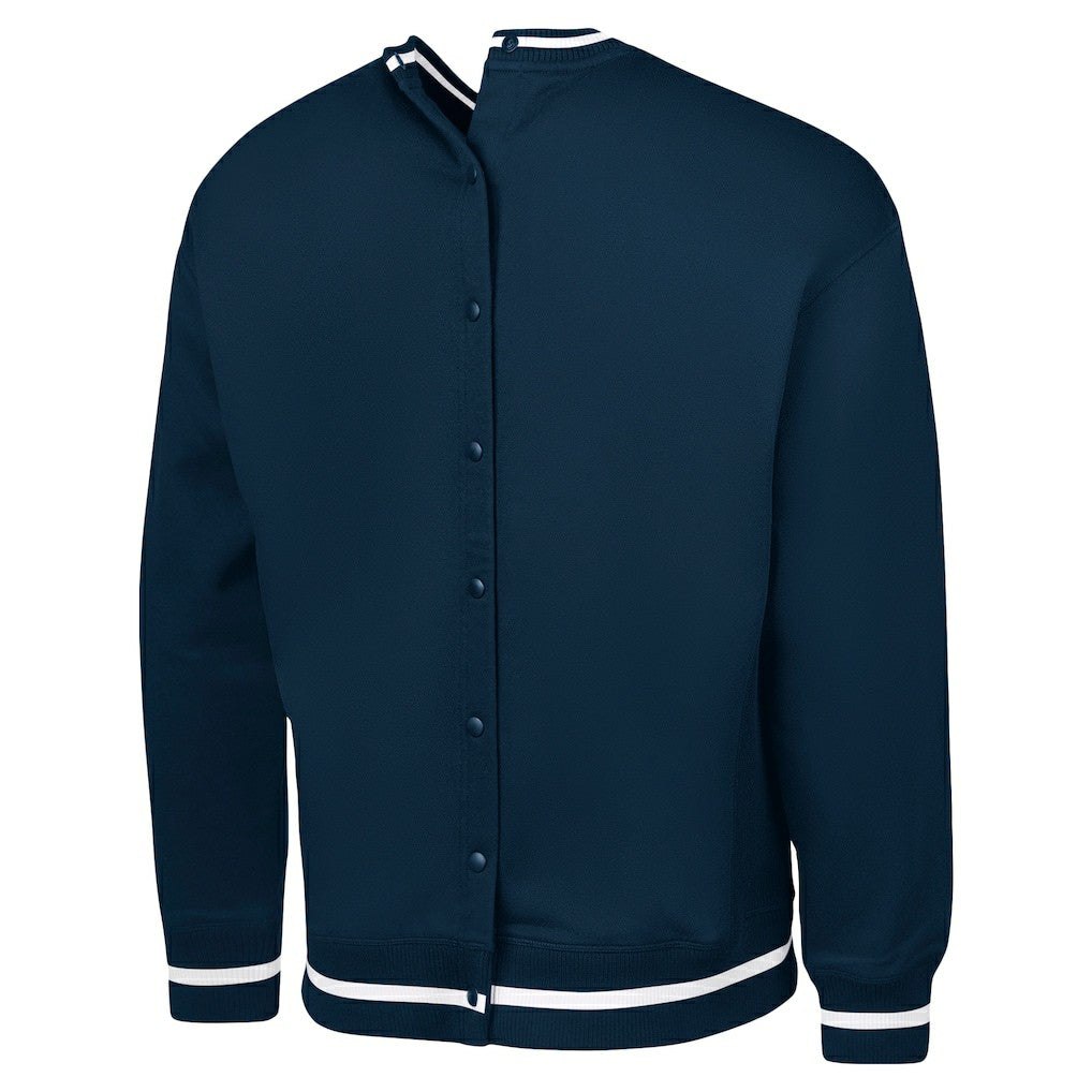 Dallas Cowboys G-III Sports by Carl Banks Adaptive Blocker Fleece Pullover Sweatshirt Navy | NFL