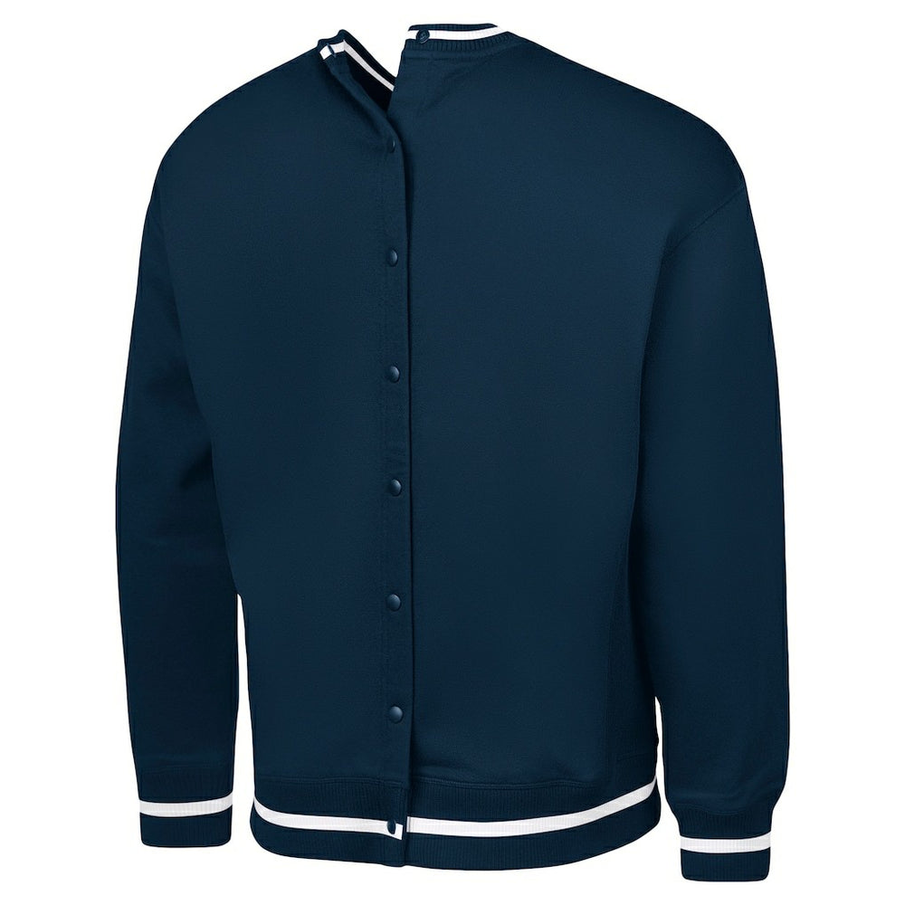 Dallas Cowboys G-III Sports by Carl Banks Adaptive Blocker Fleece Pullover Sweatshirt Navy | NFL