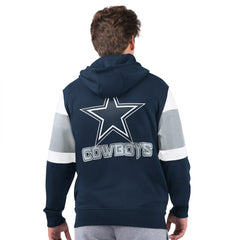 Dallas Cowboys G-III Sports by Carl Banks Extreme Full-Zip Hoodie Navy | NFL