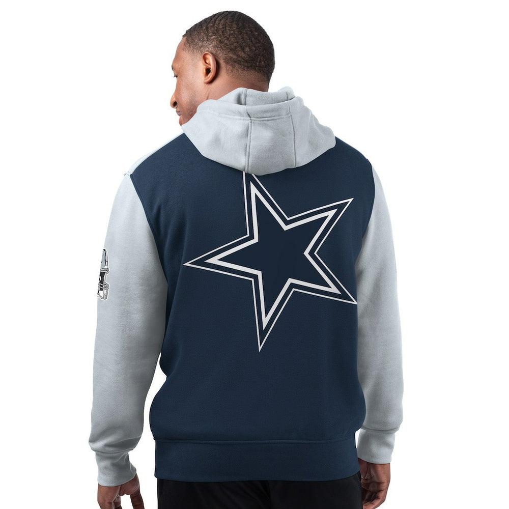 Dallas Cowboys G-III Sports by Carl Banks Extreme Pullover Hoodie Navy | NFL