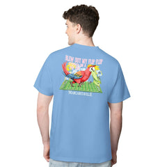 Dallas Cowboys Margaritaville Flip Flop T-Shirt Light Blue | NFL