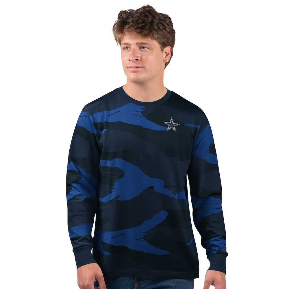 Dallas Cowboys Starter Thursday Night Gridiron Long Sleeve T-Shirt- Navy | NFL