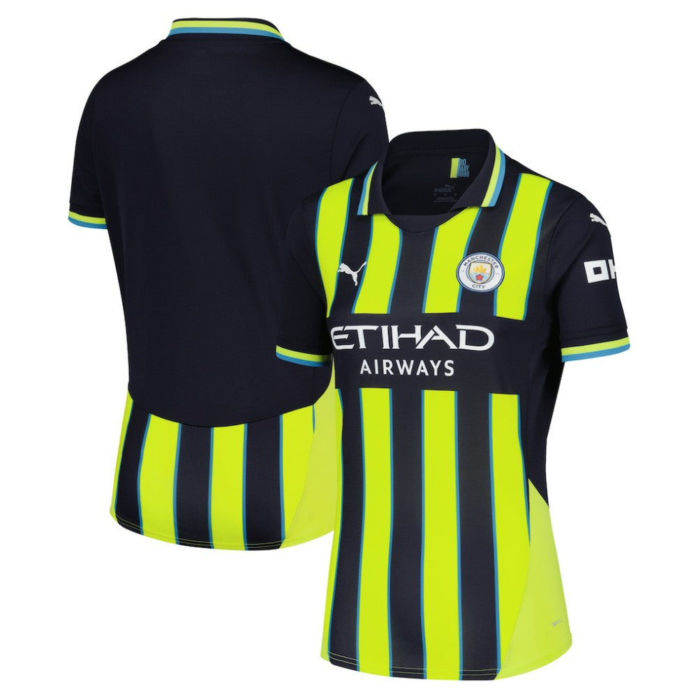 Manchester City Women's 2024/25 Away Replica Jersey Navy | Puma discount