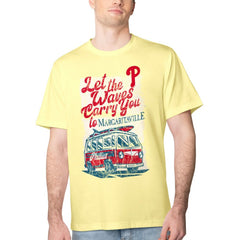 Philadelphia Phillies Margaritaville Bus Waves Graphic T-Shirt - MLB