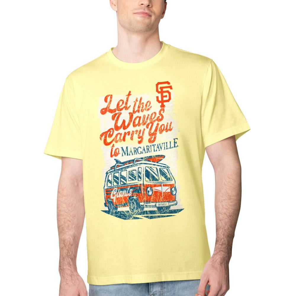San Francisco Giants Margaritaville Bus Waves Graphic T-Shirt - MLB