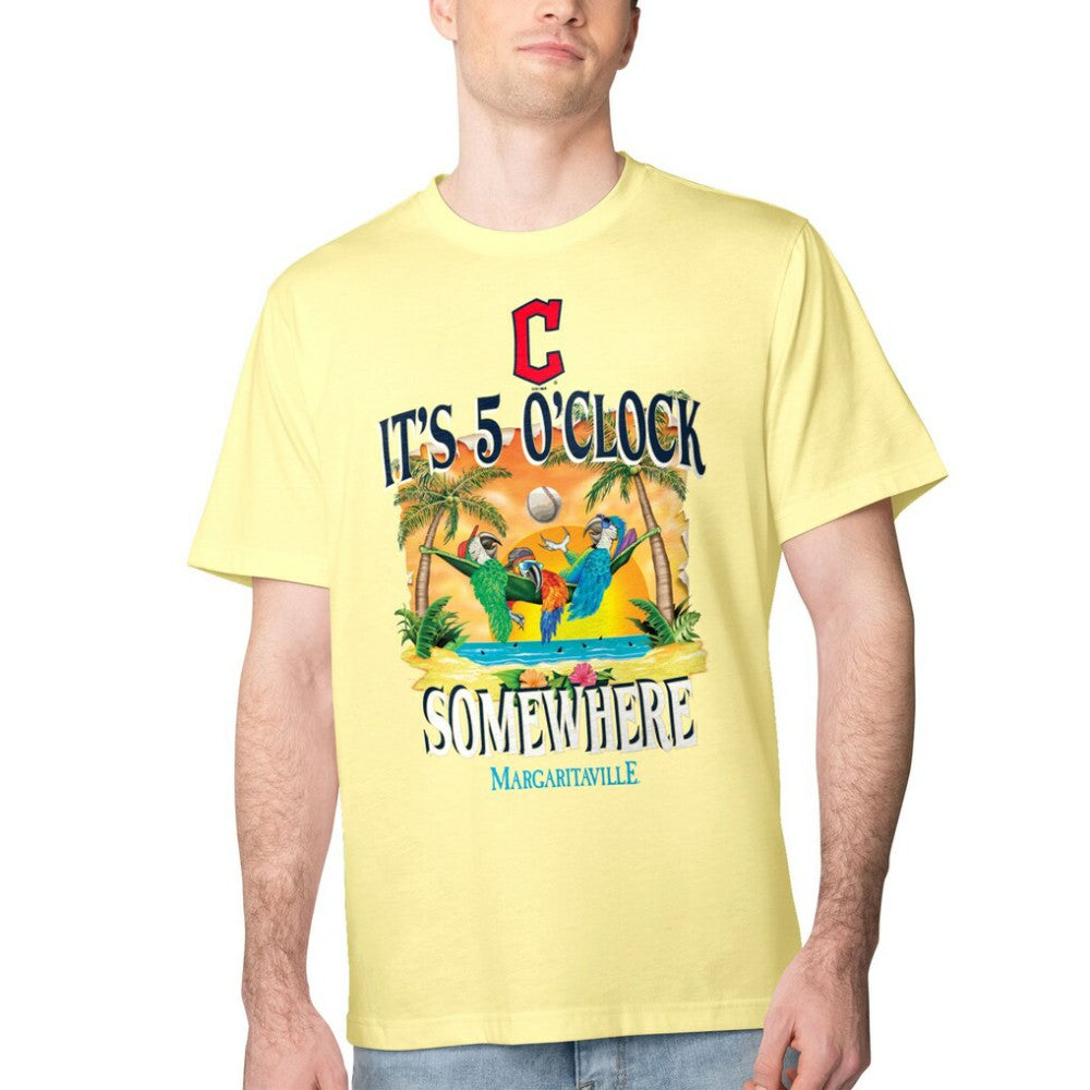 Cleveland Guardians Margaritaville Five O'Clock Graphic T-Shirt - MLB