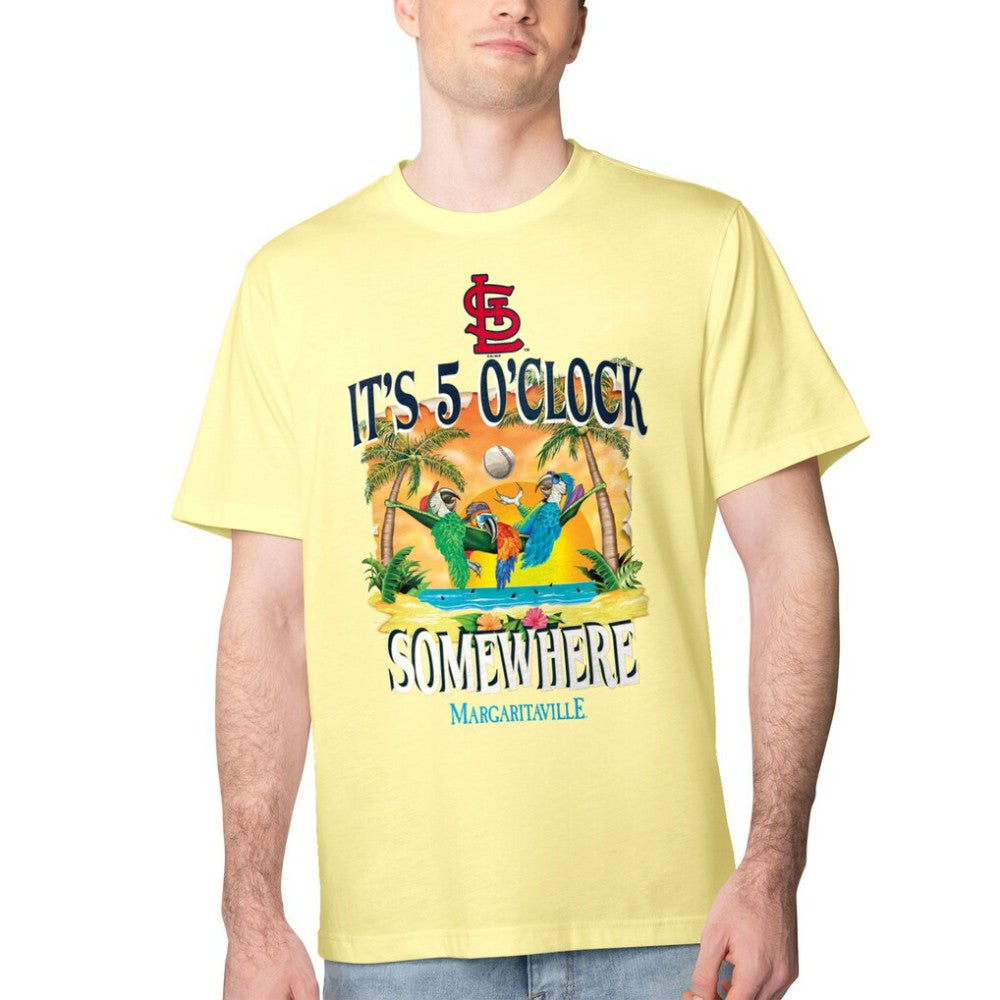 St. Louis Cardinals Margaritaville Five O'Clock Graphic T-Shirt - MLB