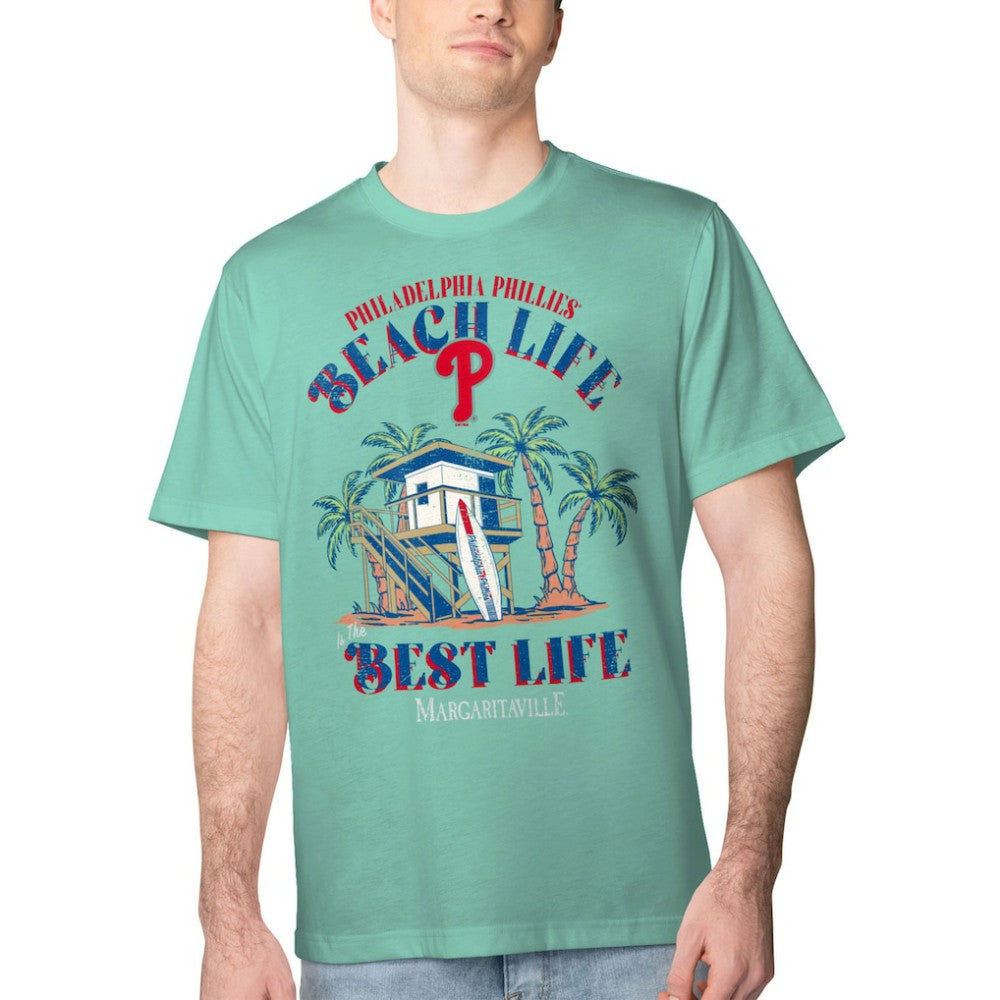 Philadelphia Phillies Margaritaville Beach Hut Graphic T-Shirt - MLB