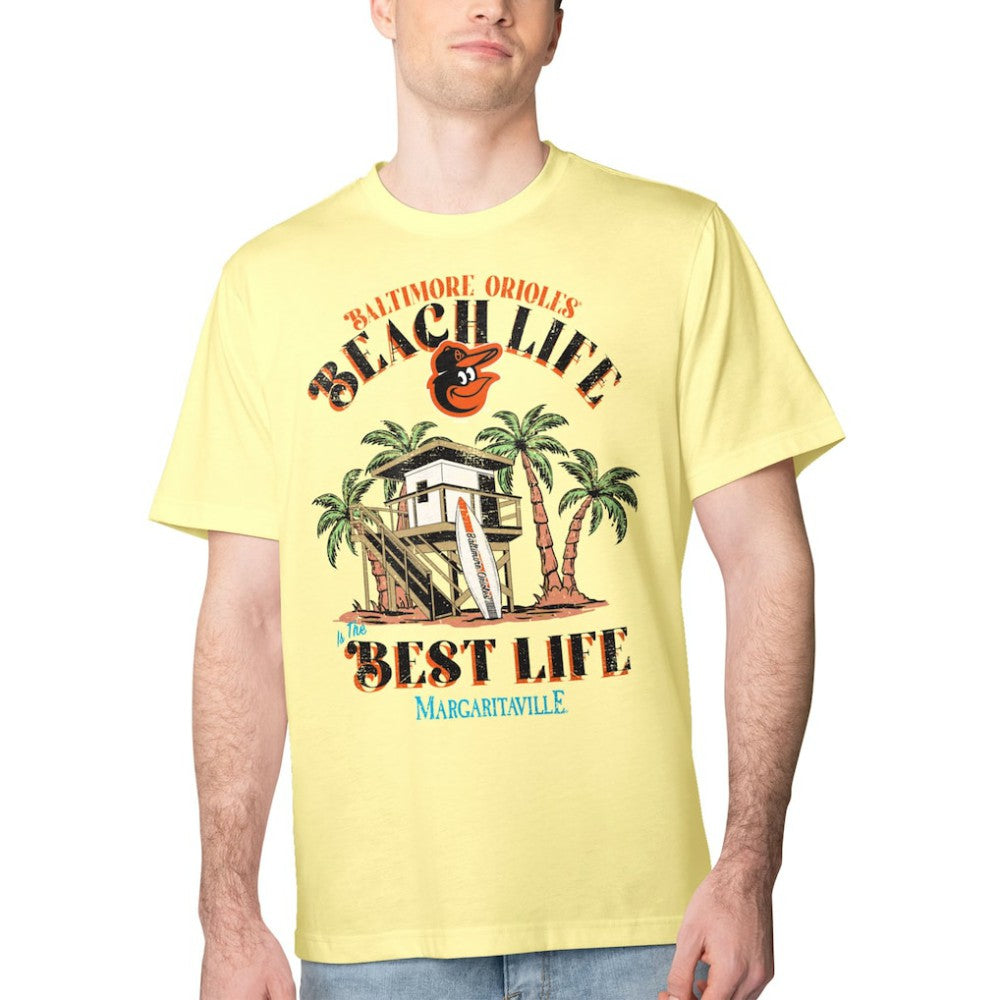 Baltimore Orioles Margaritaville Beach Hut Graphic T-Shirt - MLB