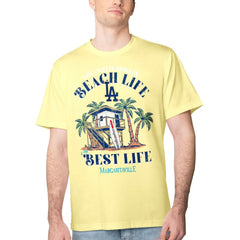 Los Angeles Dodgers Margaritaville Beach Hut Graphic T-Shirt - MLB