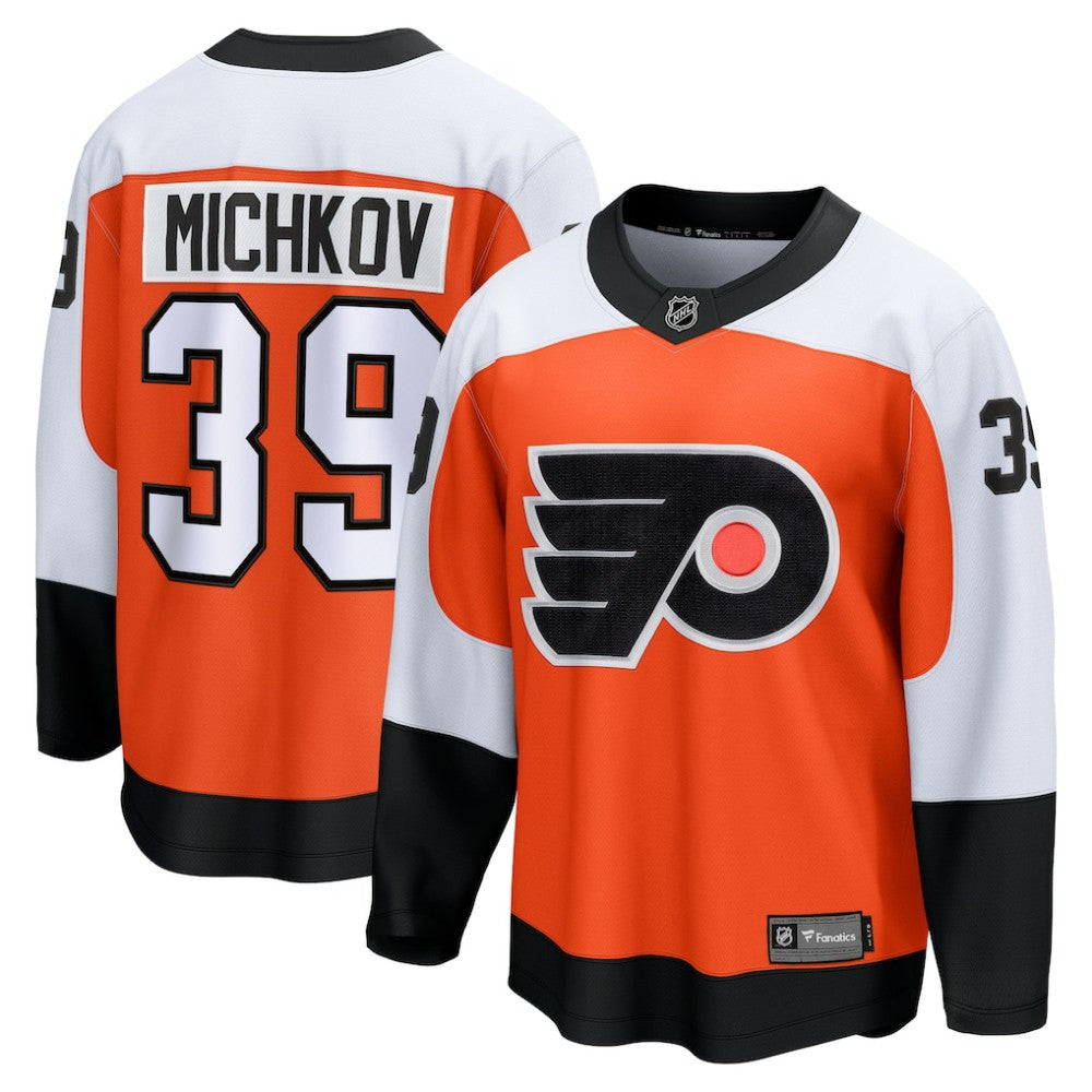 Matvei Michkov Philadelphia Flyers Fanatics Home Premier Breakaway Player Jersey - Orange - NHL