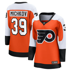 Matvei Michkov Philadelphia Flyers Fanatics Women's Home Breakaway Jersey - Orange - NHL
