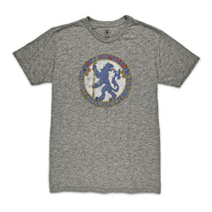 Chelsea 1863FC Retro Badge Vintage Tri-Blend T-Shirt Heather Gray - FIFA World CUP