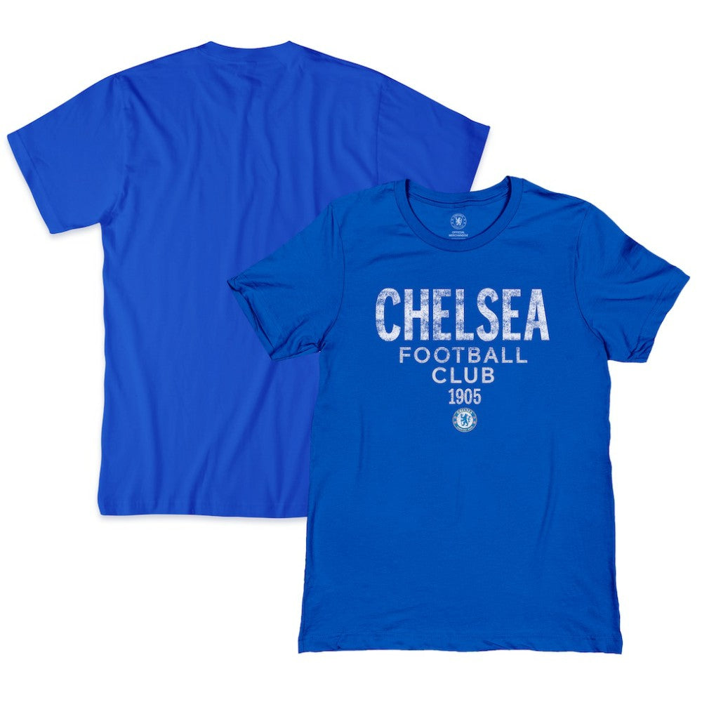 Chelsea 1863FC Tapered Text T-Shirt Blue - FIFA World CUP