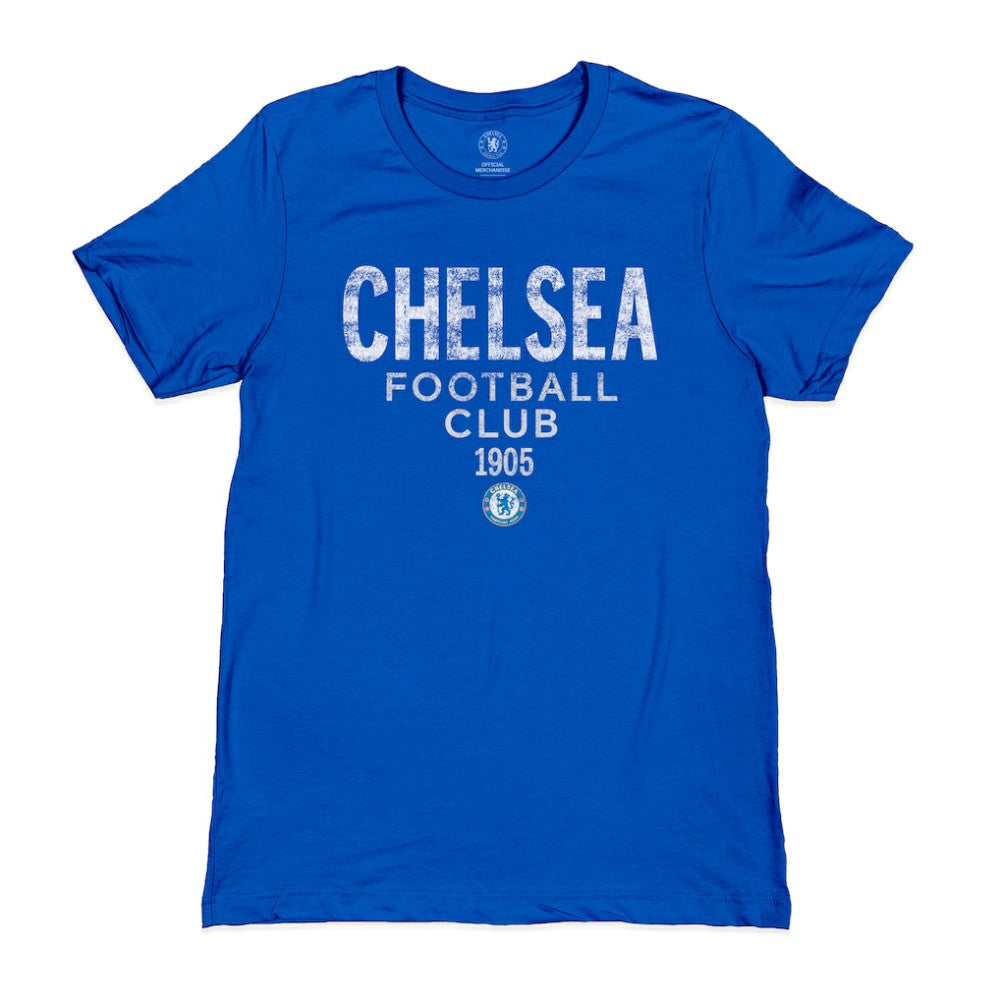 Chelsea 1863FC Tapered Text T-Shirt Blue - FIFA World CUP