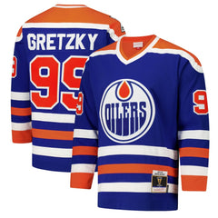 Wayne Gretzky Edmonton Oilers 1979-80 Power Play Jersey - Royal - NHL