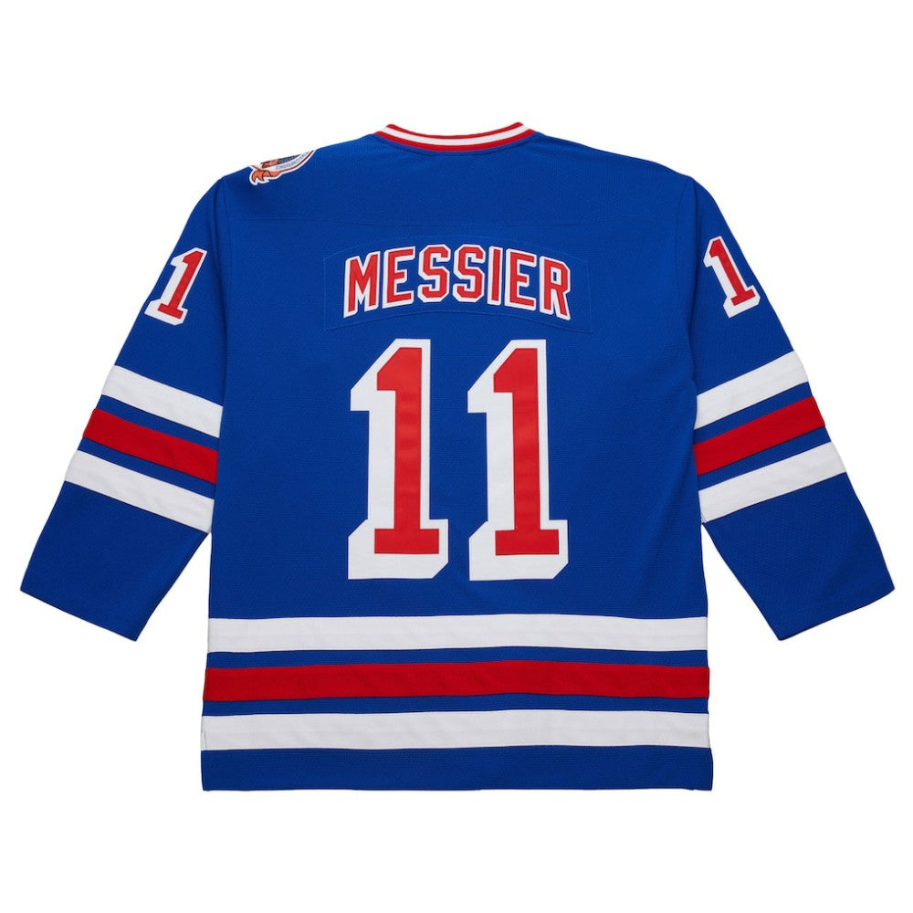 Mark Messier New York Rangers 1993-94 Power Play Jersey - Royal - NHL