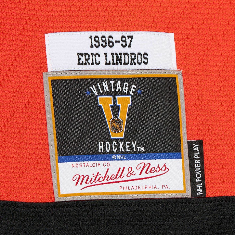 Eric Lindros Philadelphia Flyers 1996-97 Power Play Jersey - Orange - NHL