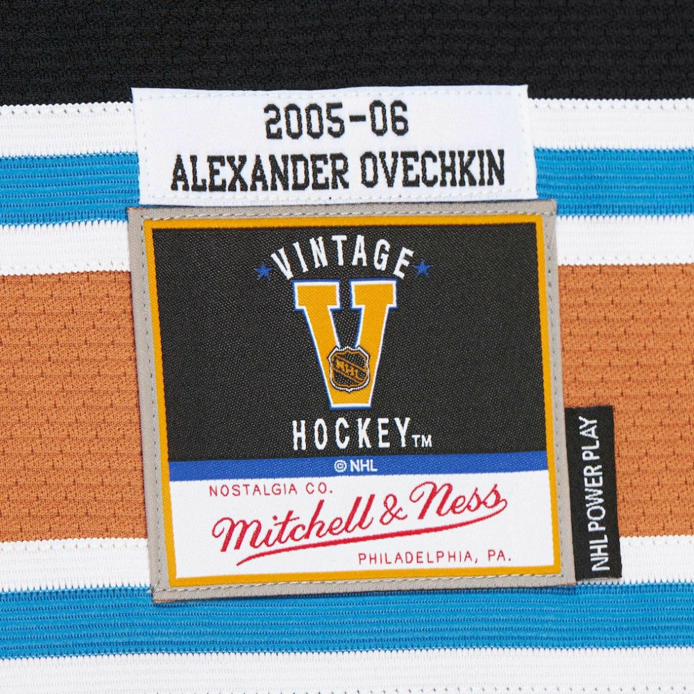 Alexander Ovechkin Washington Capitals Mitchell & Ness 2005/06 Power Play Jersey - Black - NHL