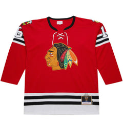Bobby Hull Chicago Blackhawks 1960-61 Power Play Jersey - Scarlet - NHL