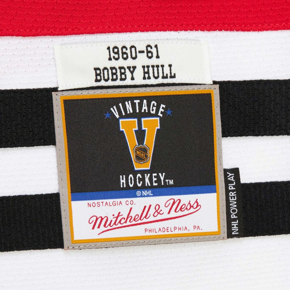 Bobby Hull Chicago Blackhawks 1960-61 Power Play Jersey - Scarlet - NHL