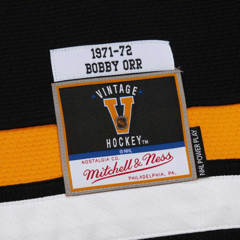 Bobby Orr Boston Bruins 1971-72 Power Play Jersey - Black - NHL