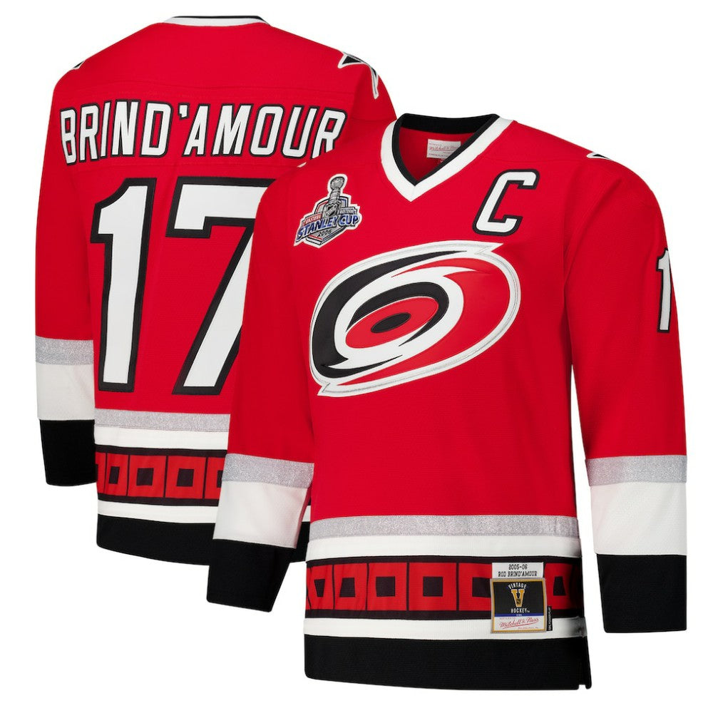Rod Brind'Amour Carolina Hurricanes 2005-06 Power Play Jersey - Red - NHL