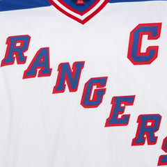 Mark Messier New York Rangers 1993-94 Power Play Jersey - White - NHL