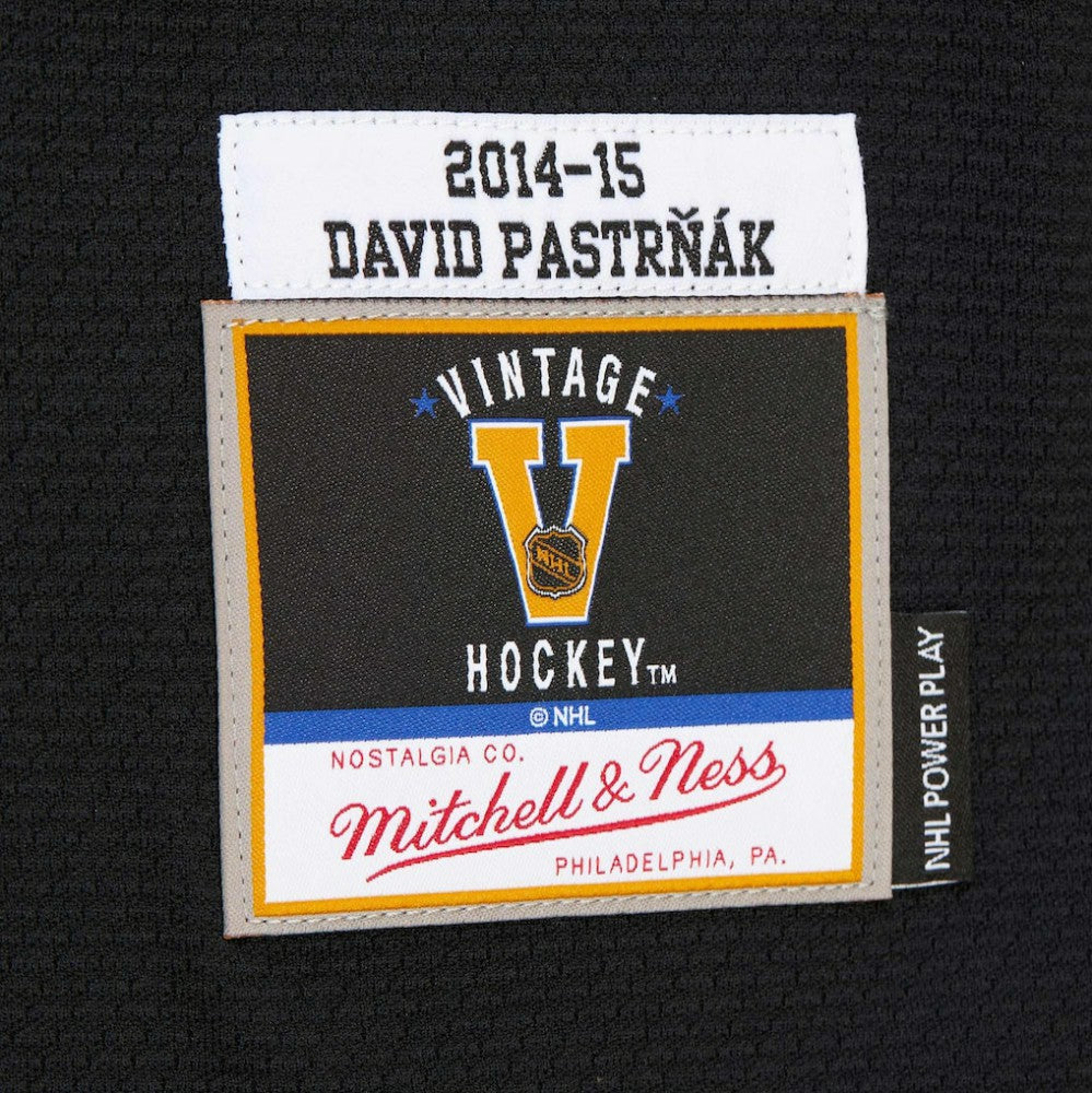 David Pastrnak Boston Bruins 2014-15 Power Play Jersey - Black - NHL