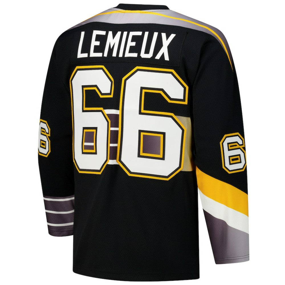 Mario Lemieux Pittsburgh Penguins 1996-97 Power Play Jersey - Black - NHL