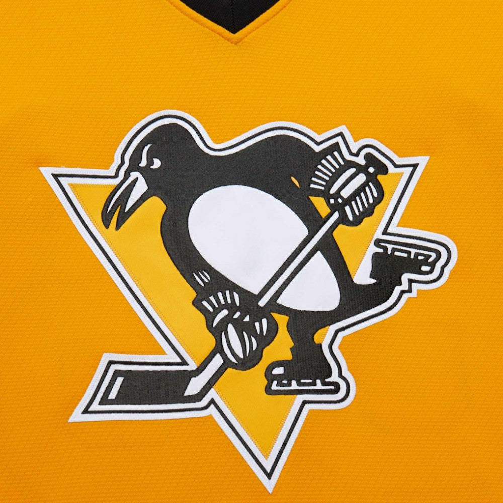 Mario Lemieux Pittsburgh Penguins 1984-85 Power Play Jersey - Gold - NHL