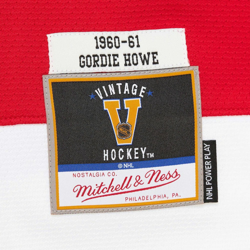 Gordie Howe Detroit Red Wings 1960-61 Power Play Jersey - Red - NHL