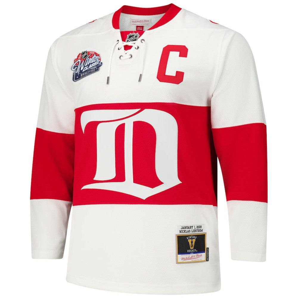 Nicklas Lidstrom Detroit Red Wings 2008-09 Power Play Jersey - White - NHL
