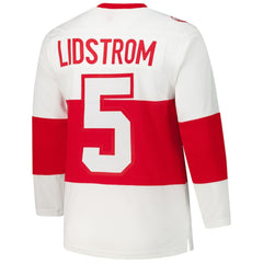 Nicklas Lidstrom Detroit Red Wings 2008-09 Power Play Jersey - White - NHL