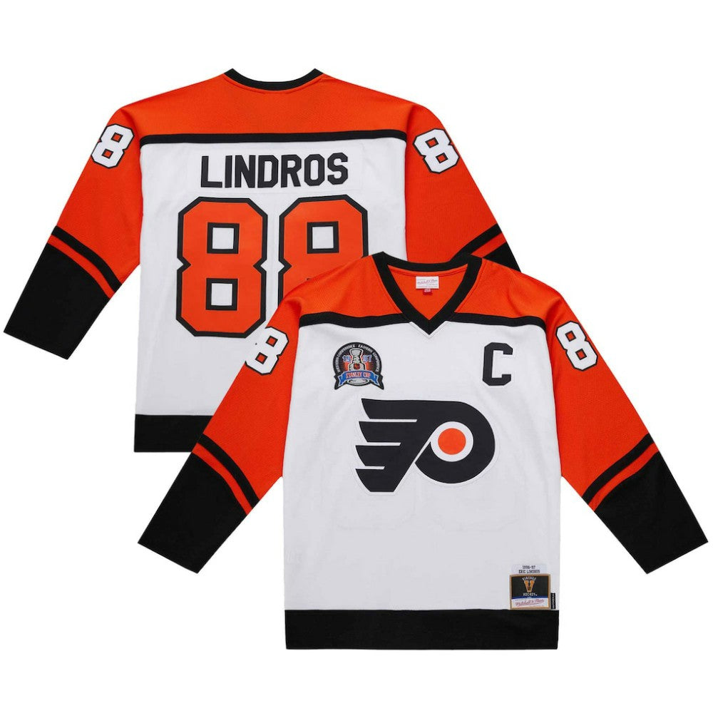 Eric Lindros Philadelphia Flyers 1996-97 Power Play Jersey - White - NHL