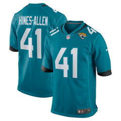 Josh Hines-Allen Jacksonville Jaguars Player Game Jersey Teal | Nike for Sale