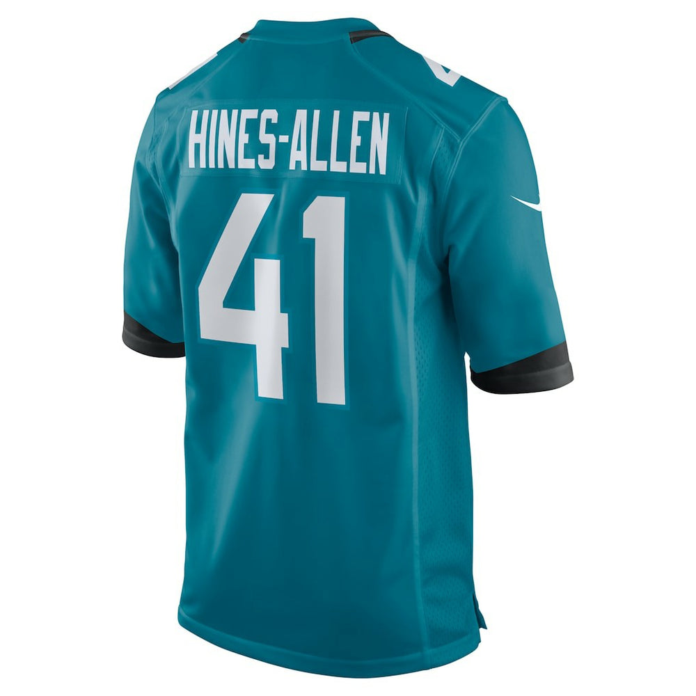 Josh Hines-Allen Jacksonville Jaguars Player Game Jersey Teal | Nike for Sale
