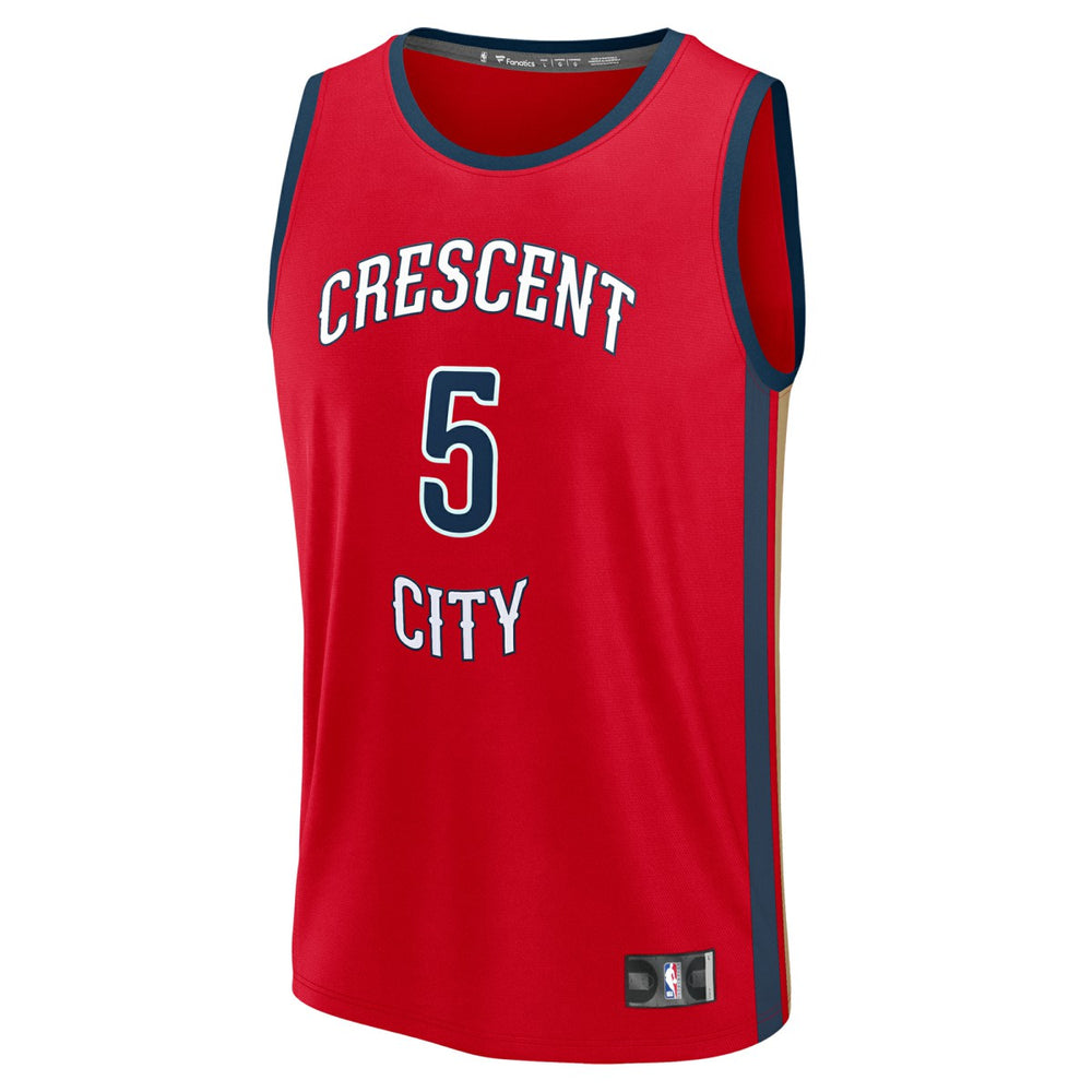 Dejounte Murray New Orleans Pelicans Youth Fast Break Replica Player Jersey Statement Edition Red - NBA