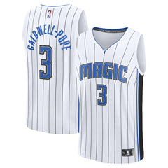 Kentavious Caldwell-Pope Orlando Magic Fast Break Replica Player Jersey Association Edition White - NBA
