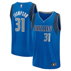 Klay Thompson Dallas Mavericks Fast Break Replica Player Jersey Icon Editi- Blue - NBA