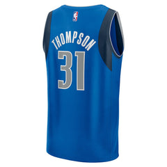 Klay Thompson Dallas Mavericks Fast Break Replica Player Jersey Icon Editi- Blue - NBA