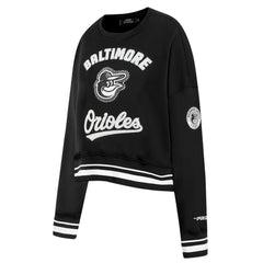 Baltimore Orioles Pro Standard Women's Pearl Cropped Pullover Sweatshirt
 - MLB