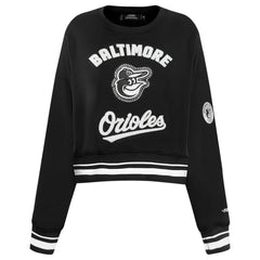 Baltimore Orioles Pro Standard Women's Pearl Cropped Pullover Sweatshirt
 - MLB