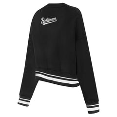 Baltimore Orioles Pro Standard Women's Pearl Cropped Pullover Sweatshirt
 - MLB