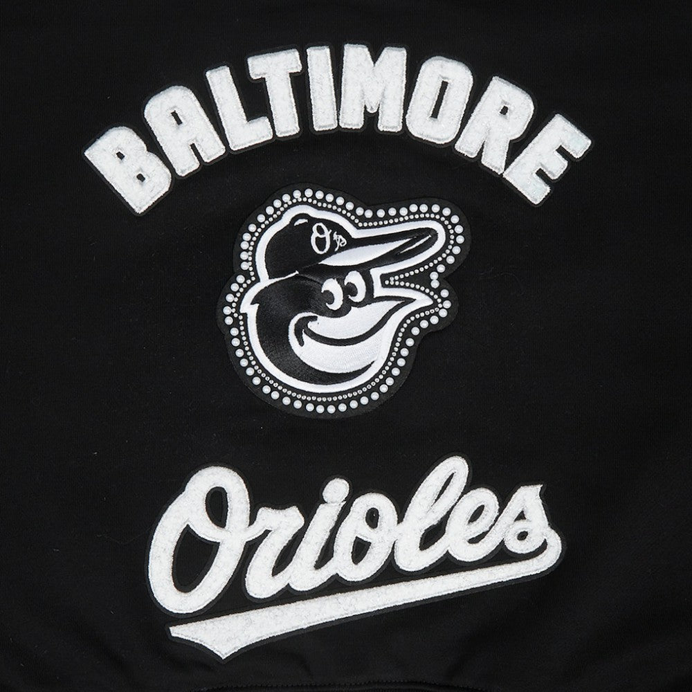 Baltimore Orioles Pro Standard Women's Pearl Cropped Pullover Sweatshirt
 - MLB
