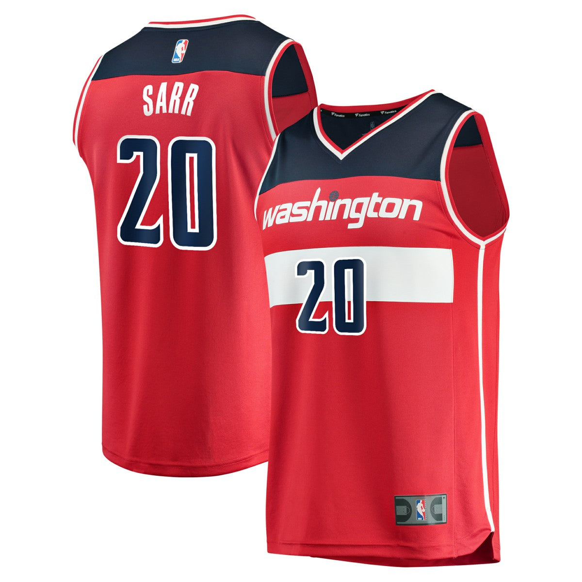 Alexandre Sarr Washington Wizards Fast Break Replica Player Jersey Icon Edition Red - NBA