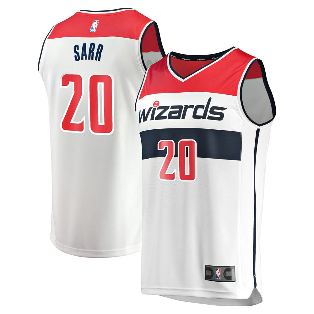 Alexandre Sarr Washington Wizards Fast Break Replica Player Jersey Association Edition White - NBA
